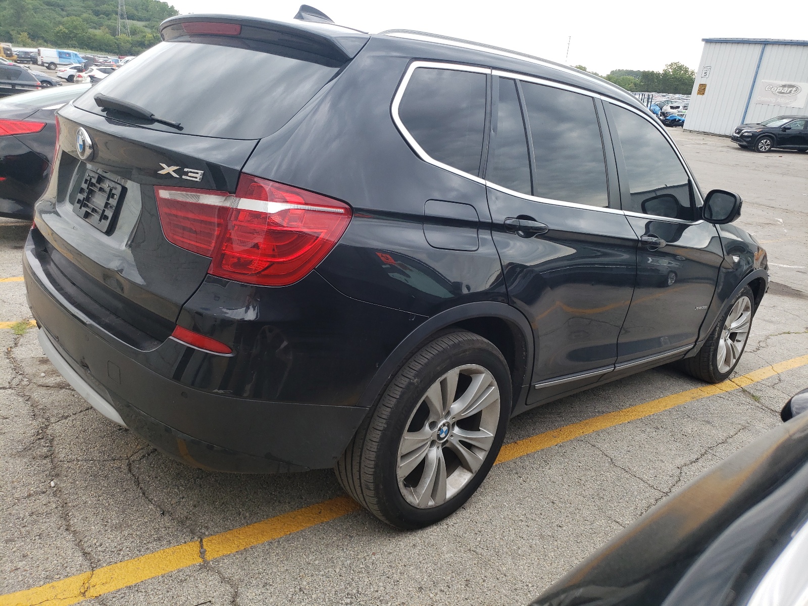 2012 BMW X3 xDrive35I vin: 5UXWX7C50CL889230