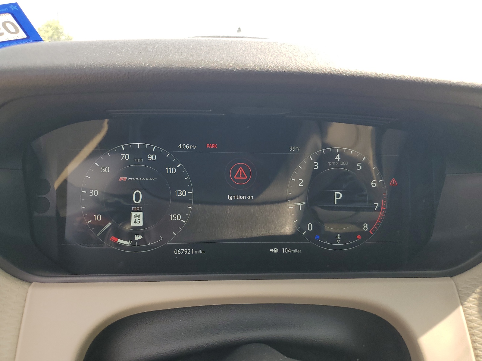 SALYL2EX2KA206387 2019 Land Rover Range Rover Velar R-Dynamic Se