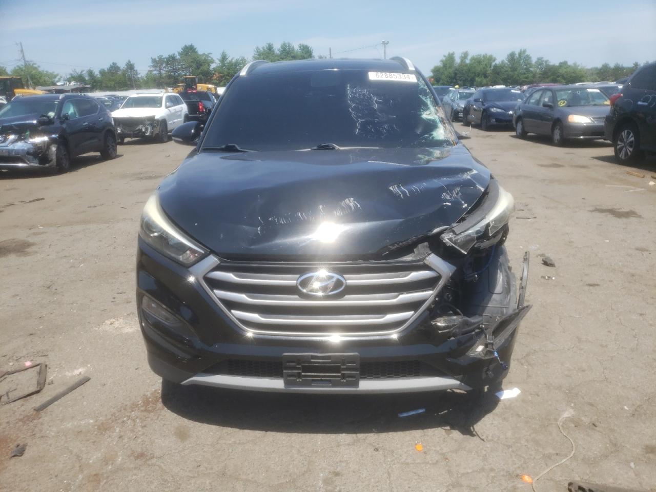 2017 Hyundai Tucson Limited VIN: KM8J3CA22HU383470 Lot: 62885334