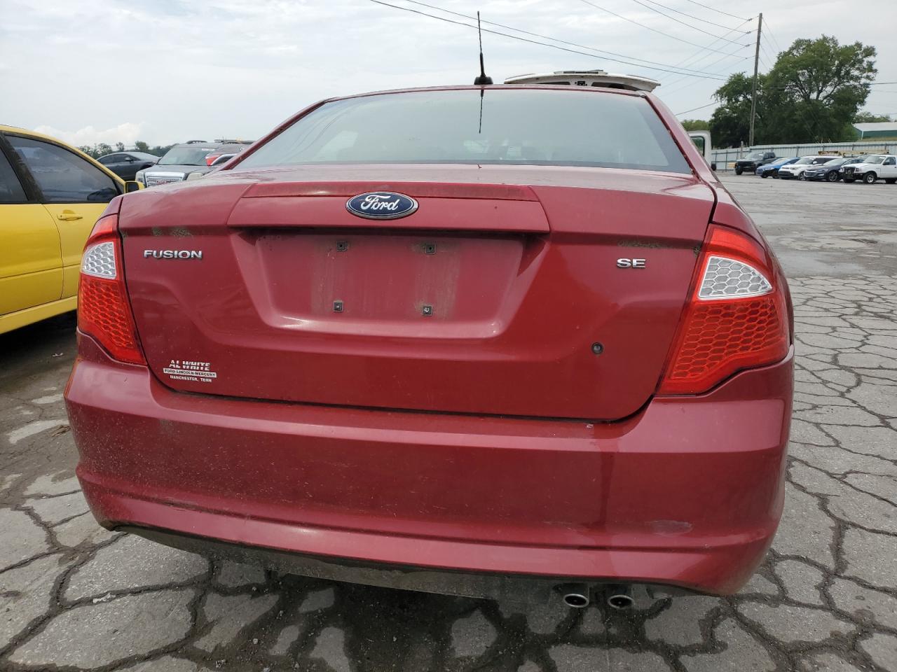 2010 Ford Fusion Se VIN: 3FAHP0HA7AR261385 Lot: 64016694