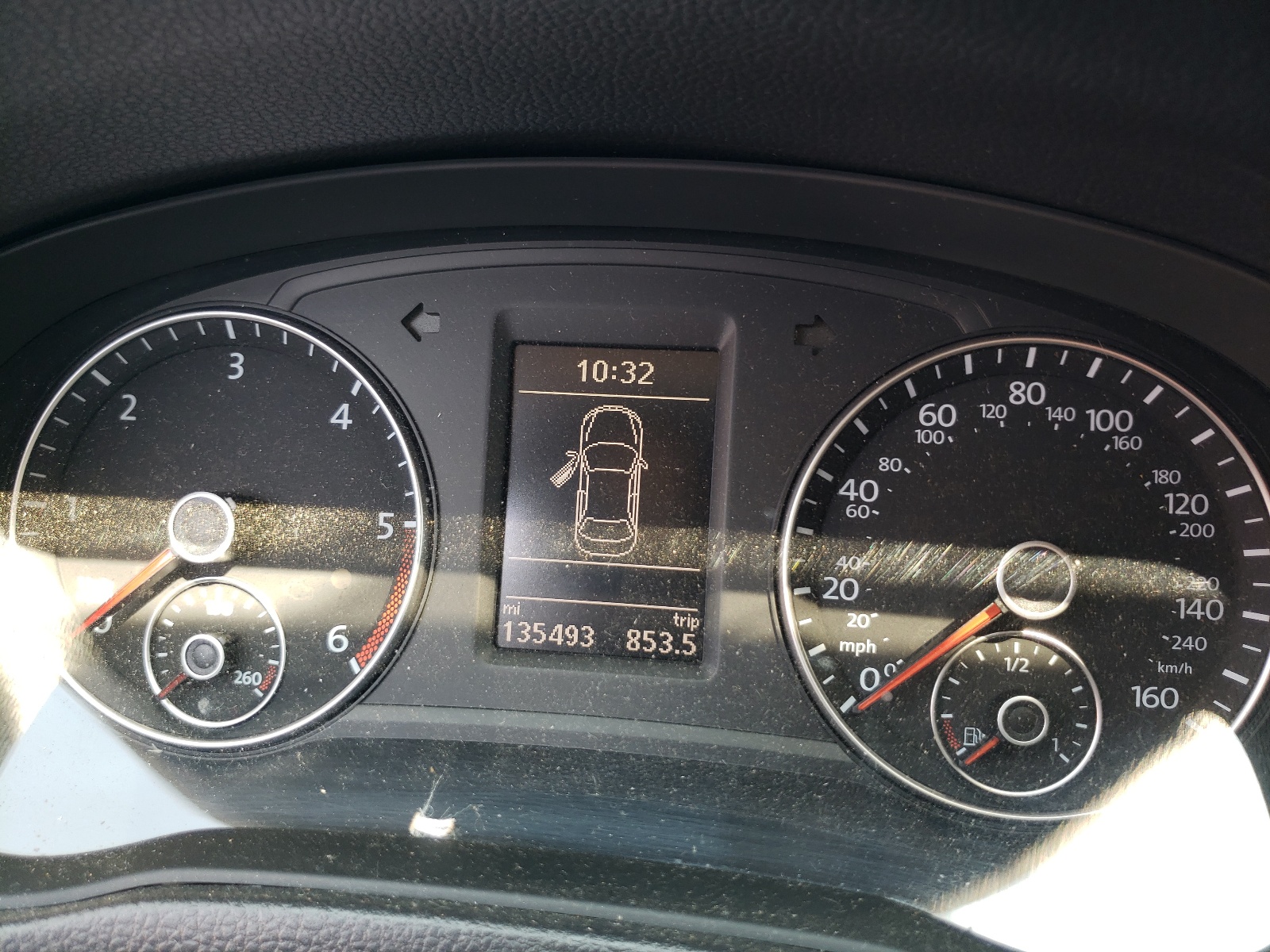 1VWBN7A38DC126314 2013 Volkswagen Passat Se