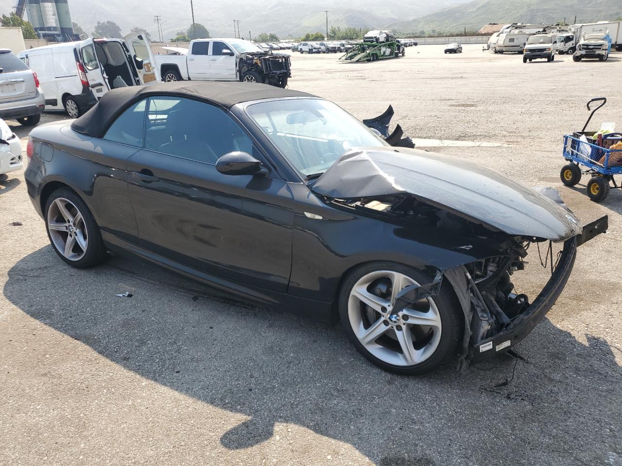 2008 BMW 135 I VIN: WBAUN93588VF55744 Lot: 62475354