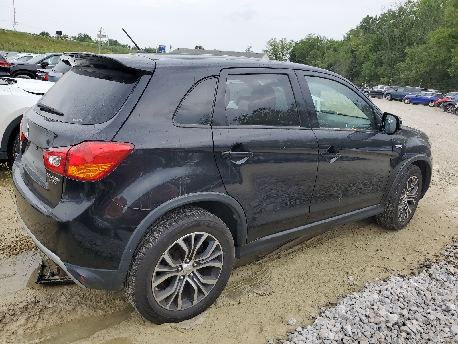 2016 Mitsubishi Outlander Sport Es vin: JA4AR3AU3GZ055166