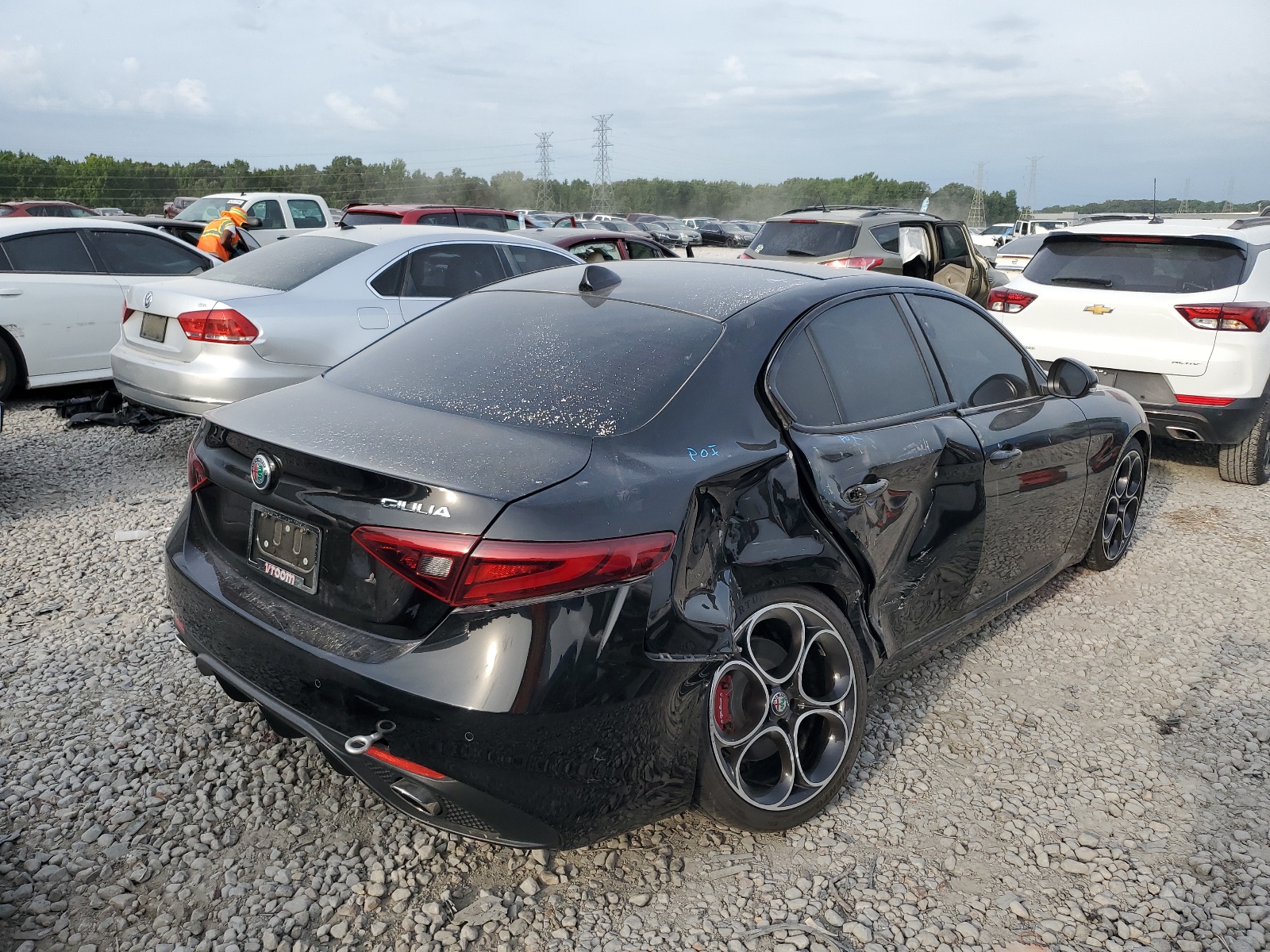 ZARFAMBN0K7611797 2019 Alfa Romeo Giulia Ti