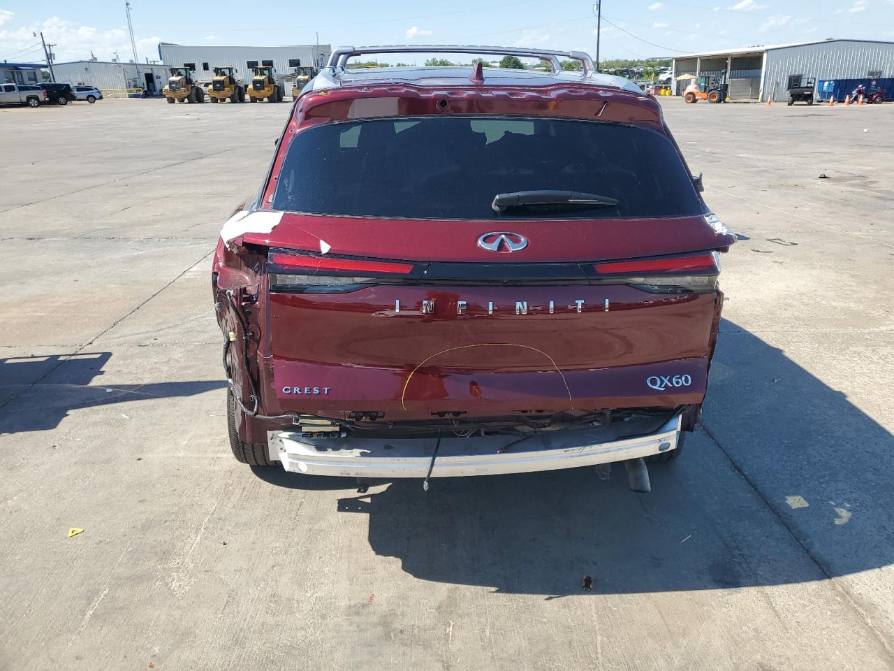 2023 Infiniti Qx60 Sensory VIN: 5N1DL1GR6PC333200 Lot: 61701444