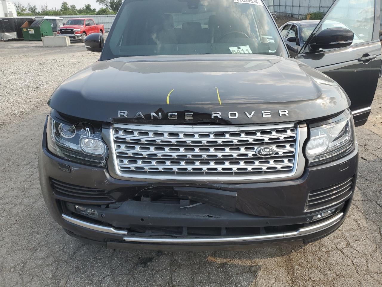 2013 Land Rover Range Rover Hse VIN: SALGS2DF4DA121299 Lot: 62839534