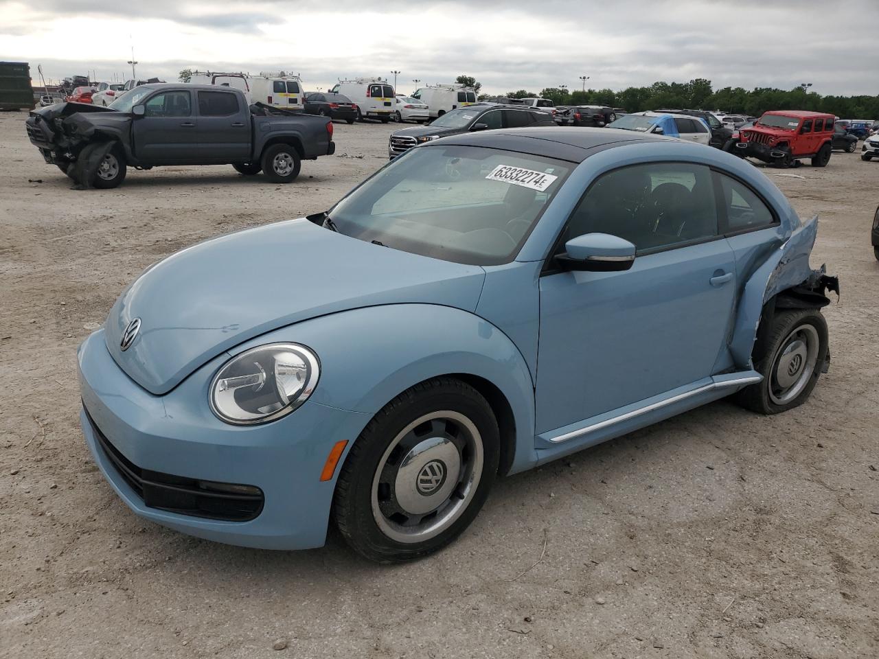 2012 Volkswagen Beetle VIN: 3VWJP7AT1CM662704 Lot: 63332274