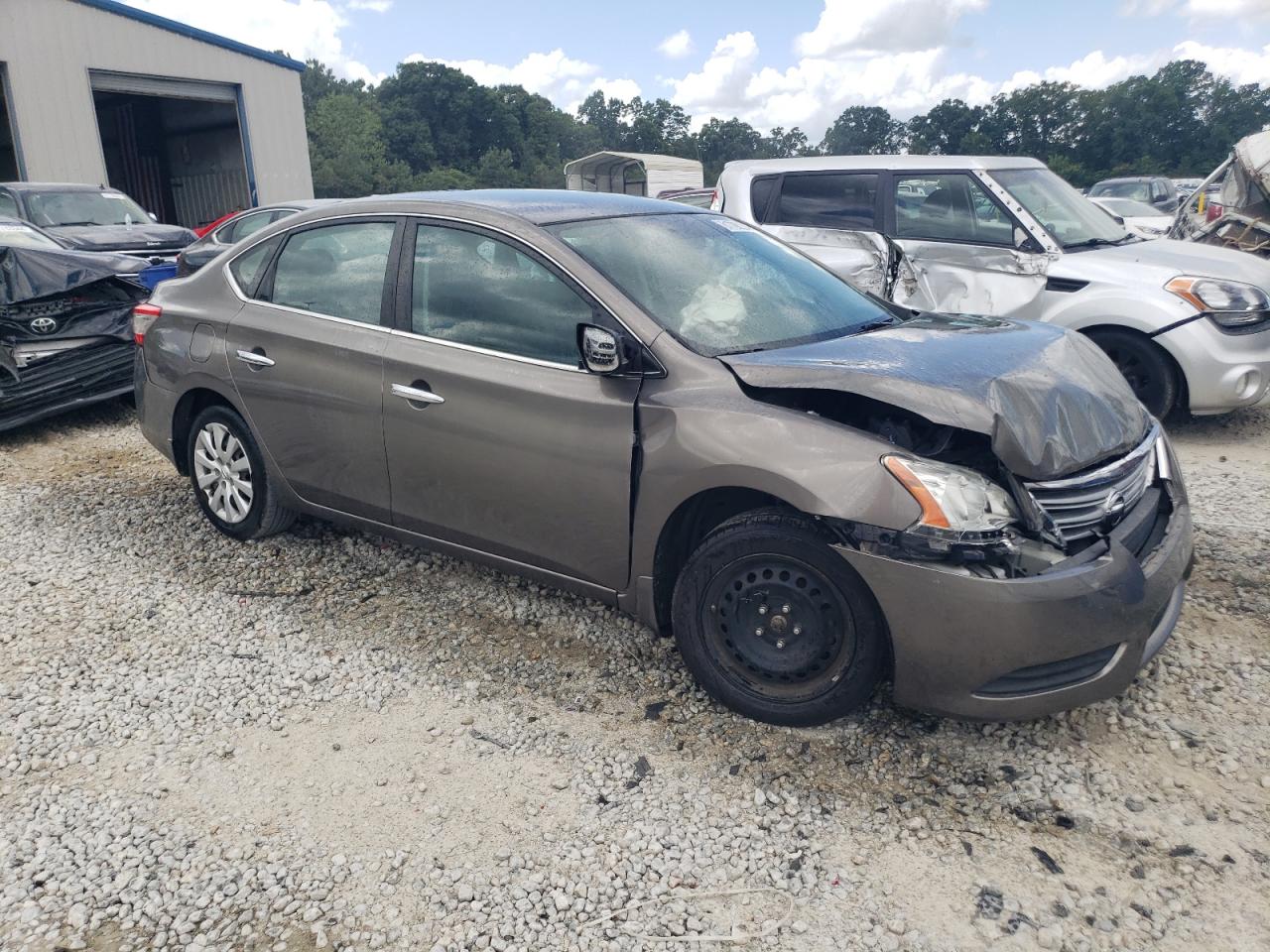 3N1AB7AP8FL695281 2015 Nissan Sentra S