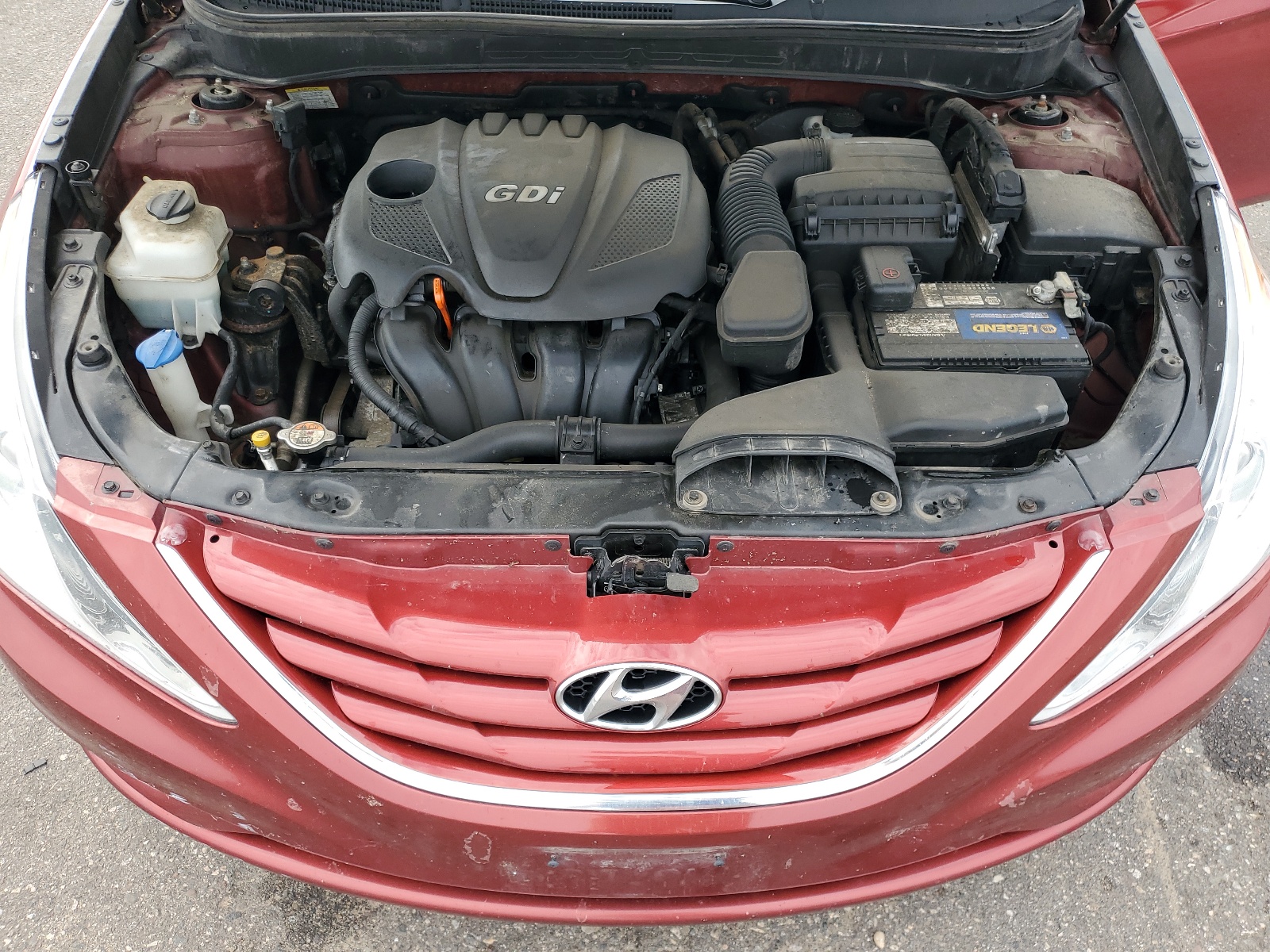 2013 Hyundai Sonata Gls vin: 5NPEB4AC2DH775196