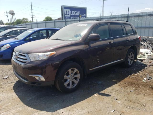 2012 Toyota Highlander Base на продаже в Dyer, IN - Side