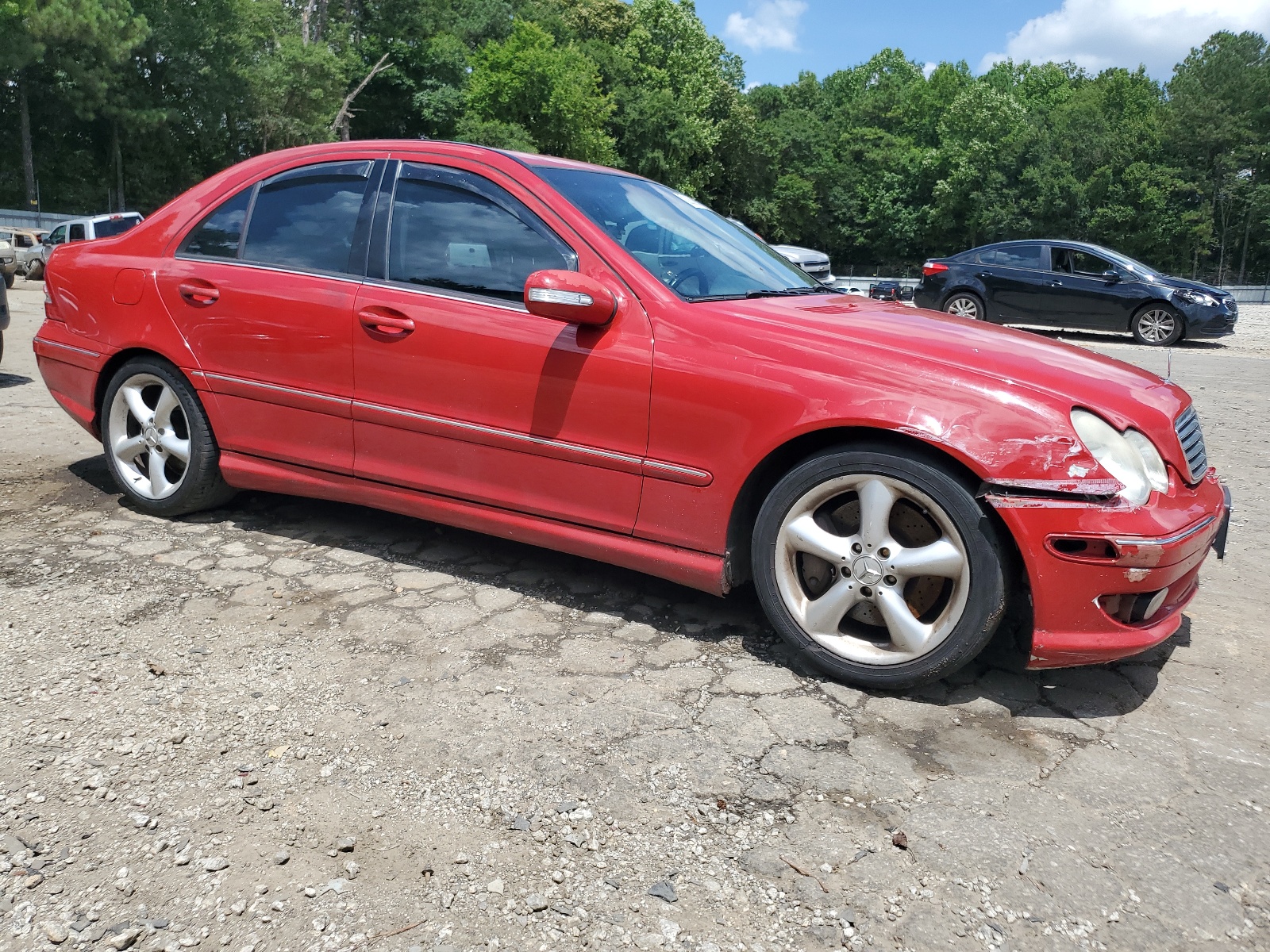 WDBRF40J55A770894 2005 Mercedes-Benz C 230K Sport Sedan