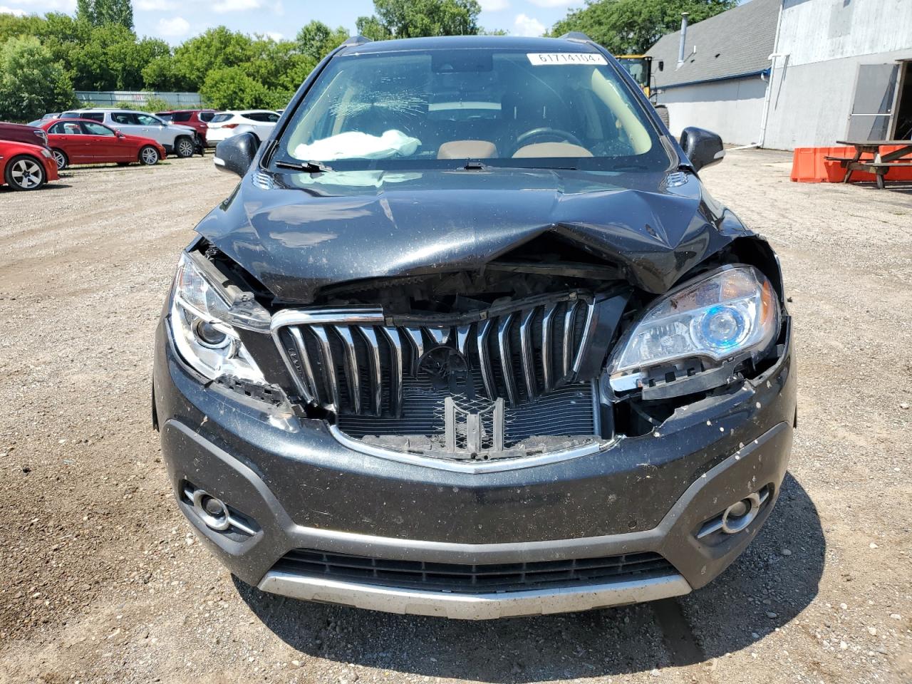 2015 BUICK ENCORE with FRONT END damage, VIN KL4CJDSB3FB175883
