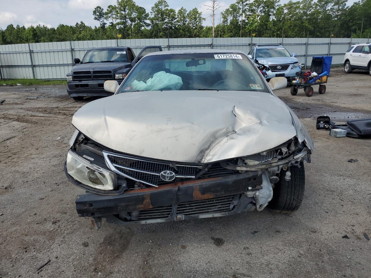 2000 Toyota Camry Solara Se VIN: 2T1CG22P2YC391314 Lot: 61725814