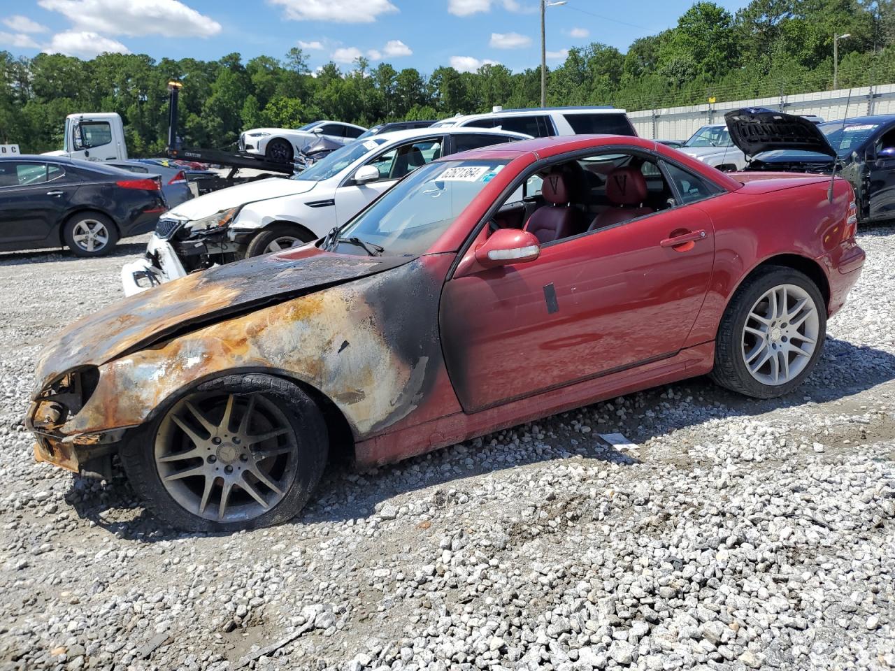 2001 Mercedes-Benz Slk 320 VIN: WDBKK65F31F188576 Lot: 62621364