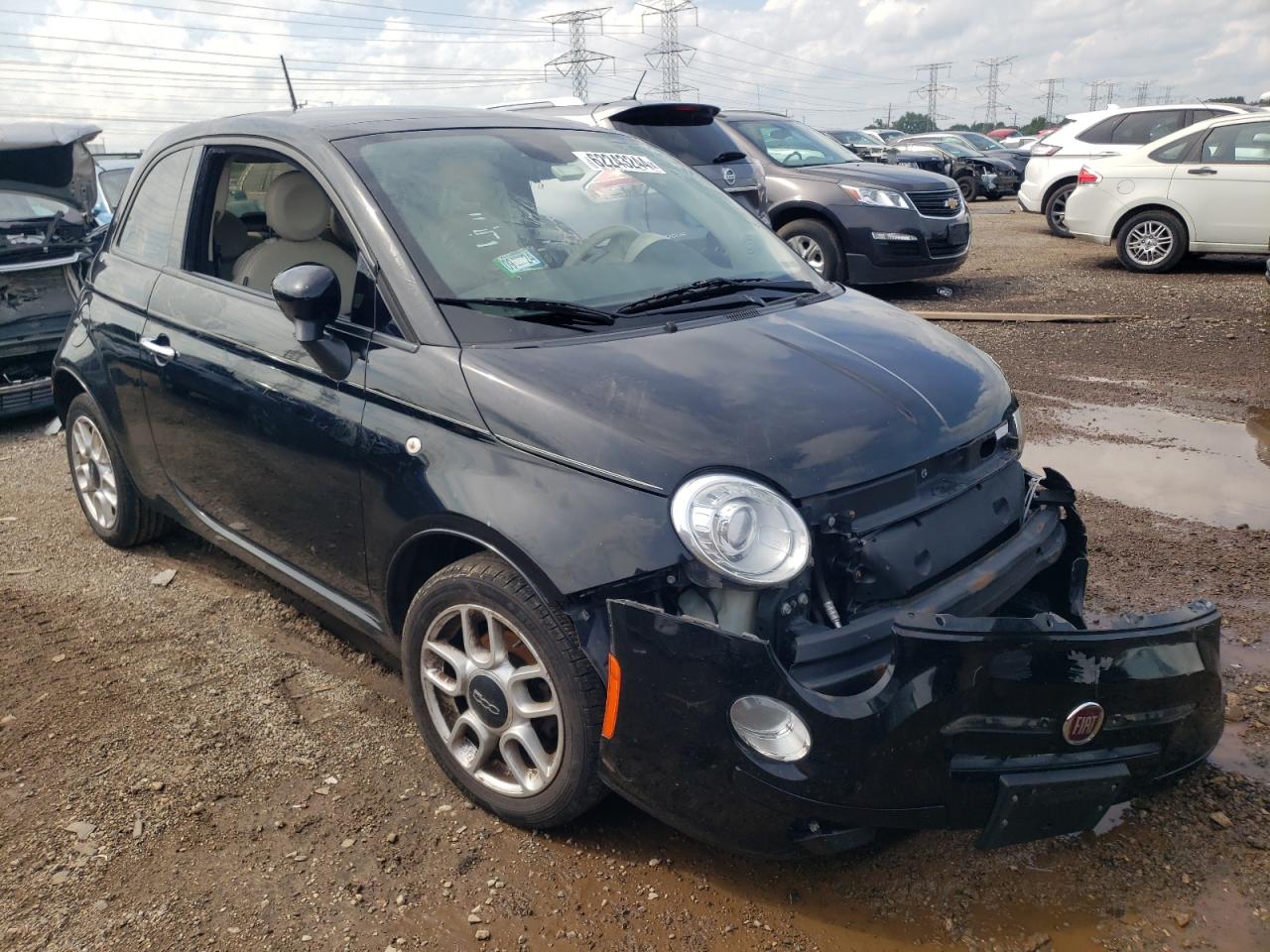 2015 Fiat 500 Pop VIN: 3C3CFFAR8FT507935 Lot: 62243244