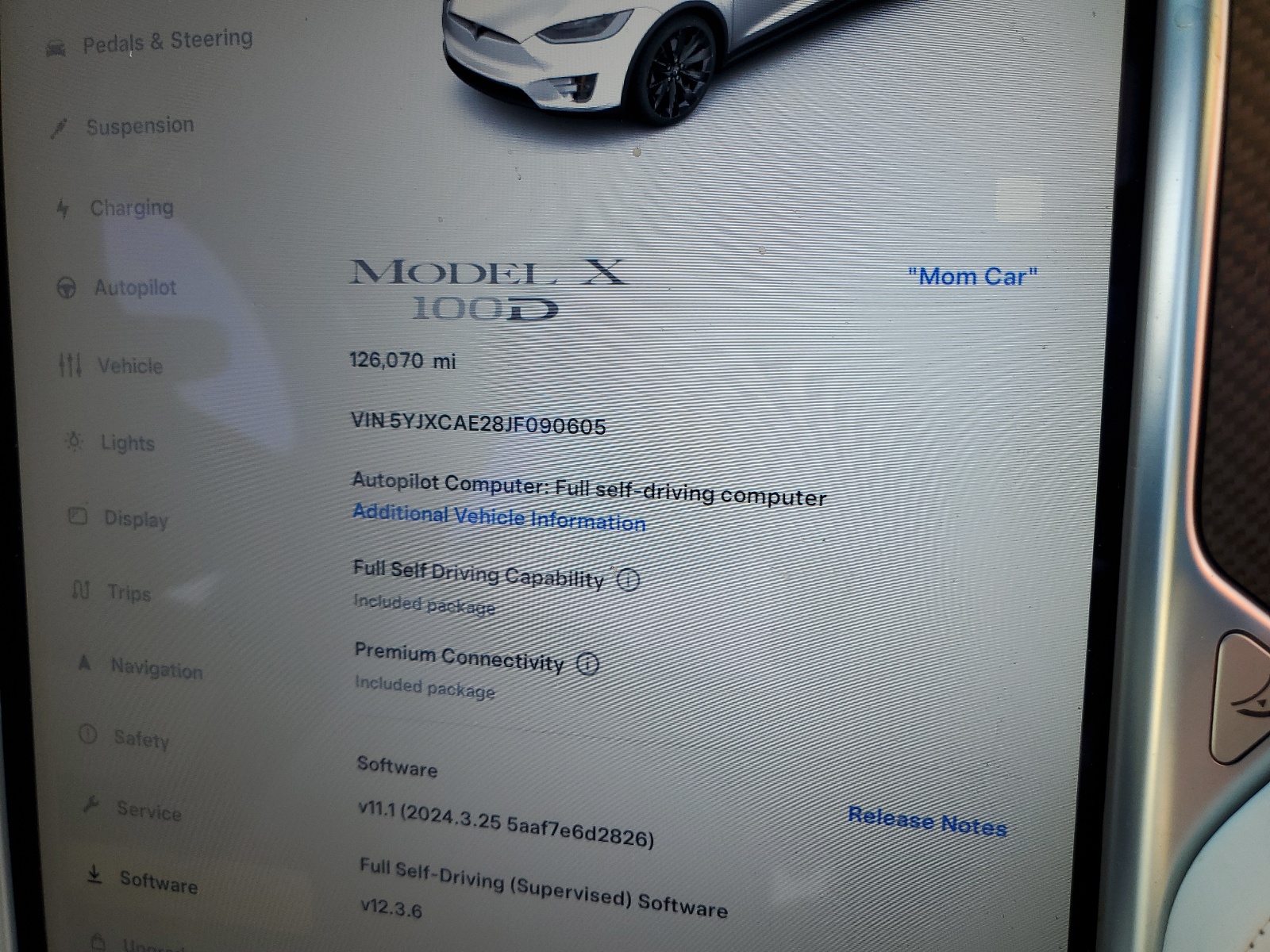 5YJXCAE28JF090605 2018 Tesla Model X