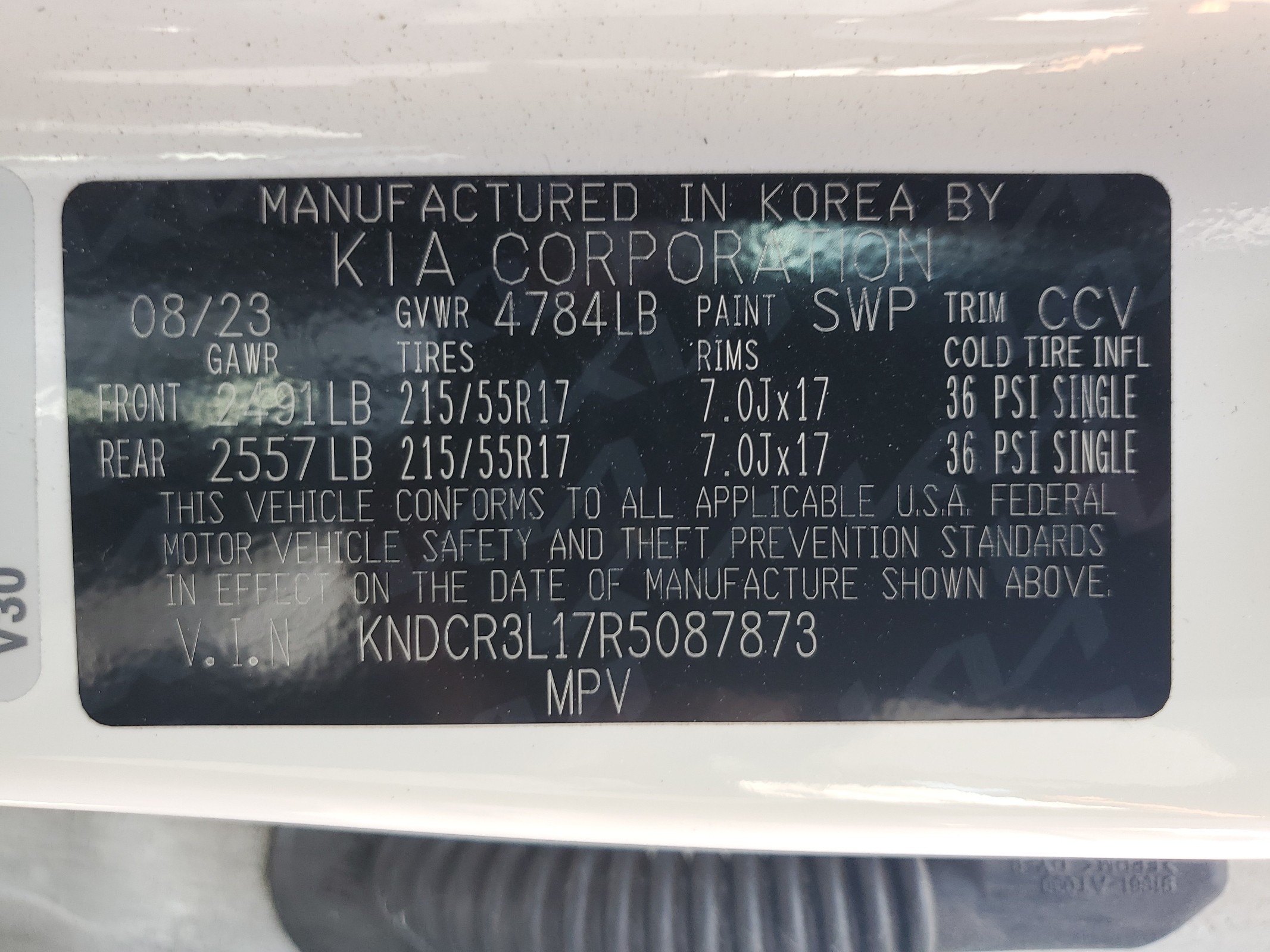 KNDCR3L17R5087873 2024 Kia Niro Wind