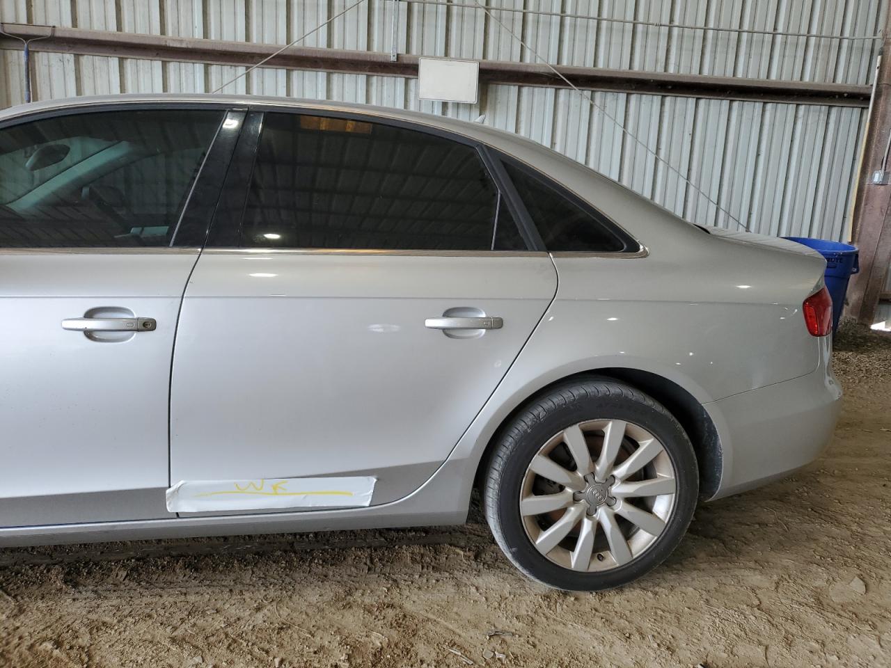 2013 Audi A4 Premium VIN: WAUBFAFLXDA162262 Lot: 64044904