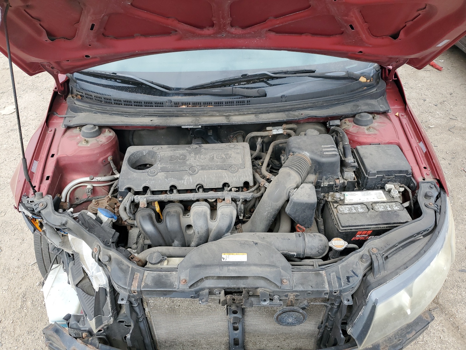 KNAFU4A28A5811858 2010 Kia Forte Ex