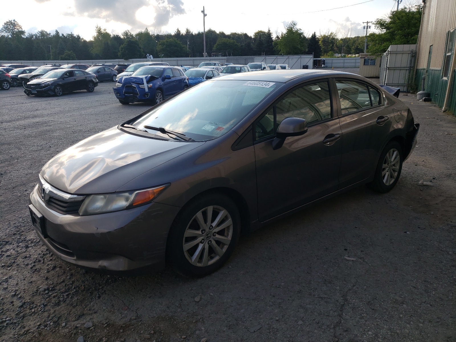 2012 Honda Civic Lx vin: JHMFB2F57CS003469