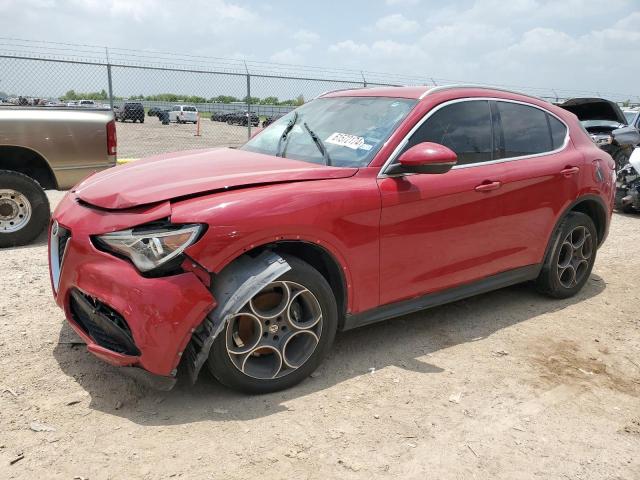  ALFA ROMEO STELVIO 2018 Красный