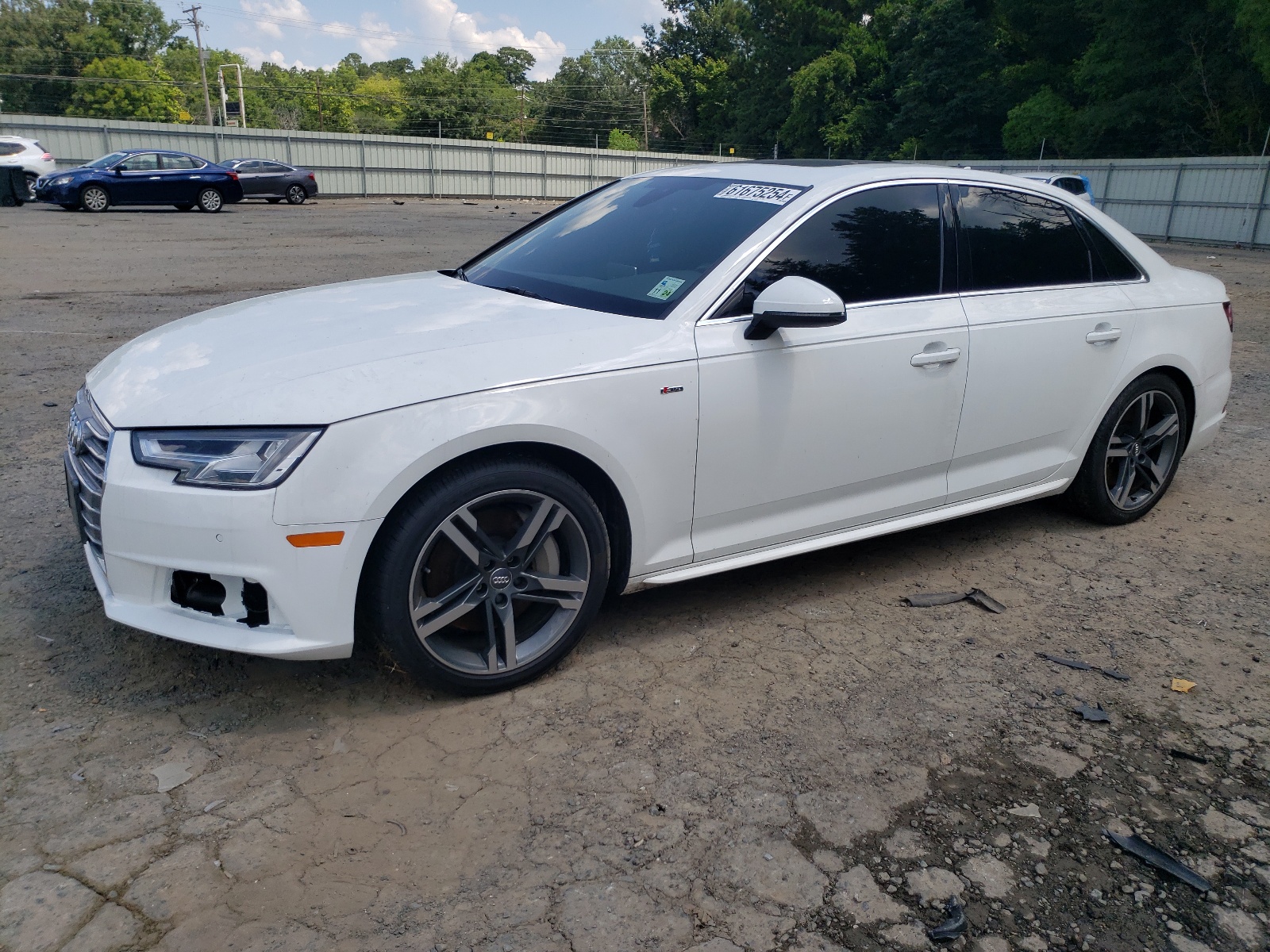 2018 Audi A4 Premium Plus vin: WAUENAF41JN017768