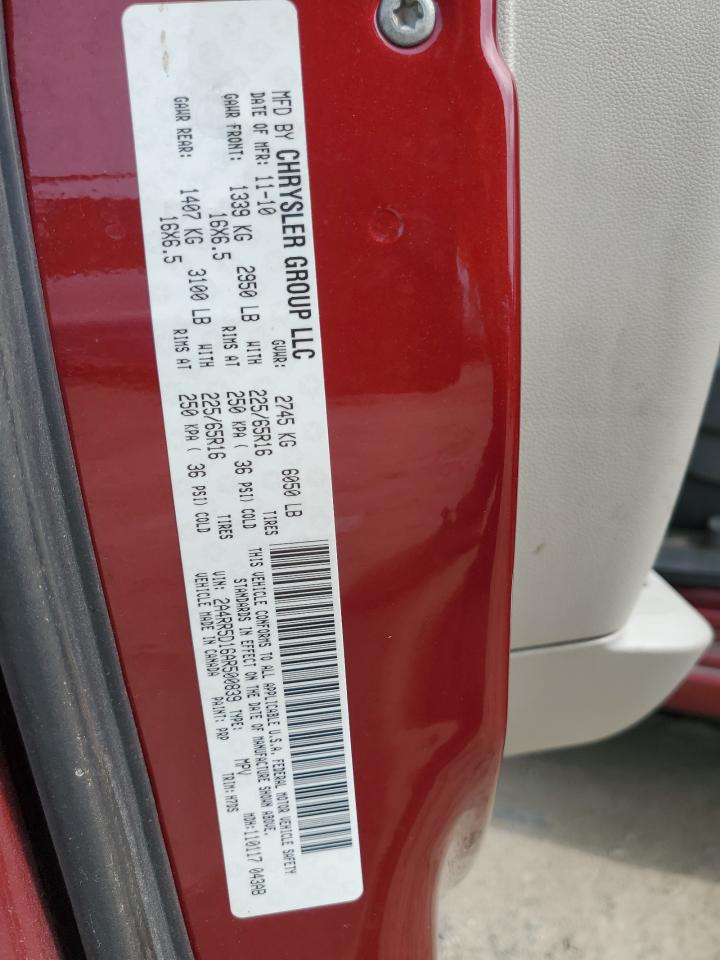 2010 Chrysler Town & Country Touring VIN: 2A4RR5D16AR500839 Lot: 63127074