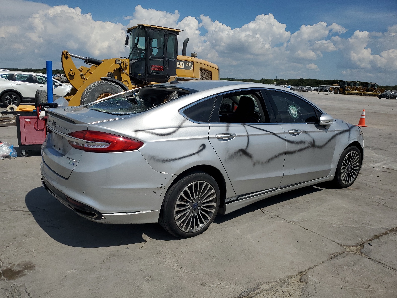 2018 Ford Fusion Titanium/Platinum vin: 3FA6P0D99JR226303