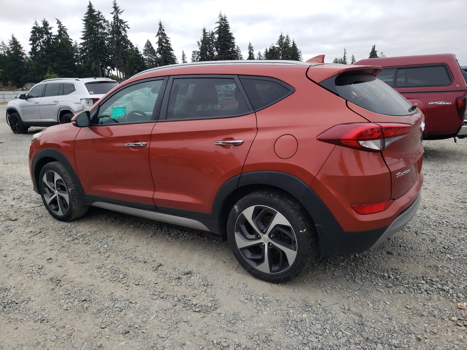 2017 Hyundai Tucson Limited vin: KM8J3CA26HU334952