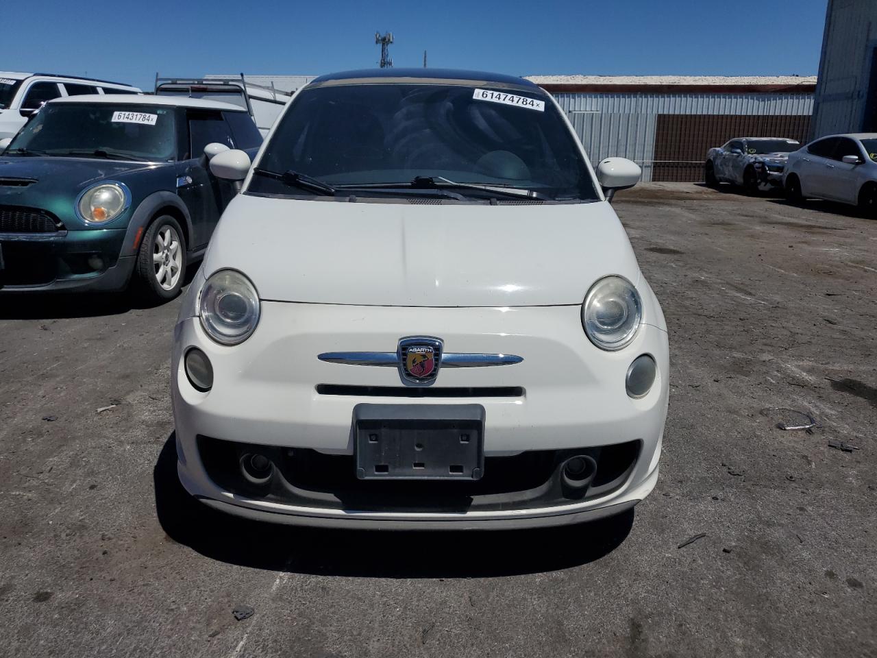 2015 Fiat 500 Abarth VIN: 3C3CFFFH4FT501744 Lot: 61474784