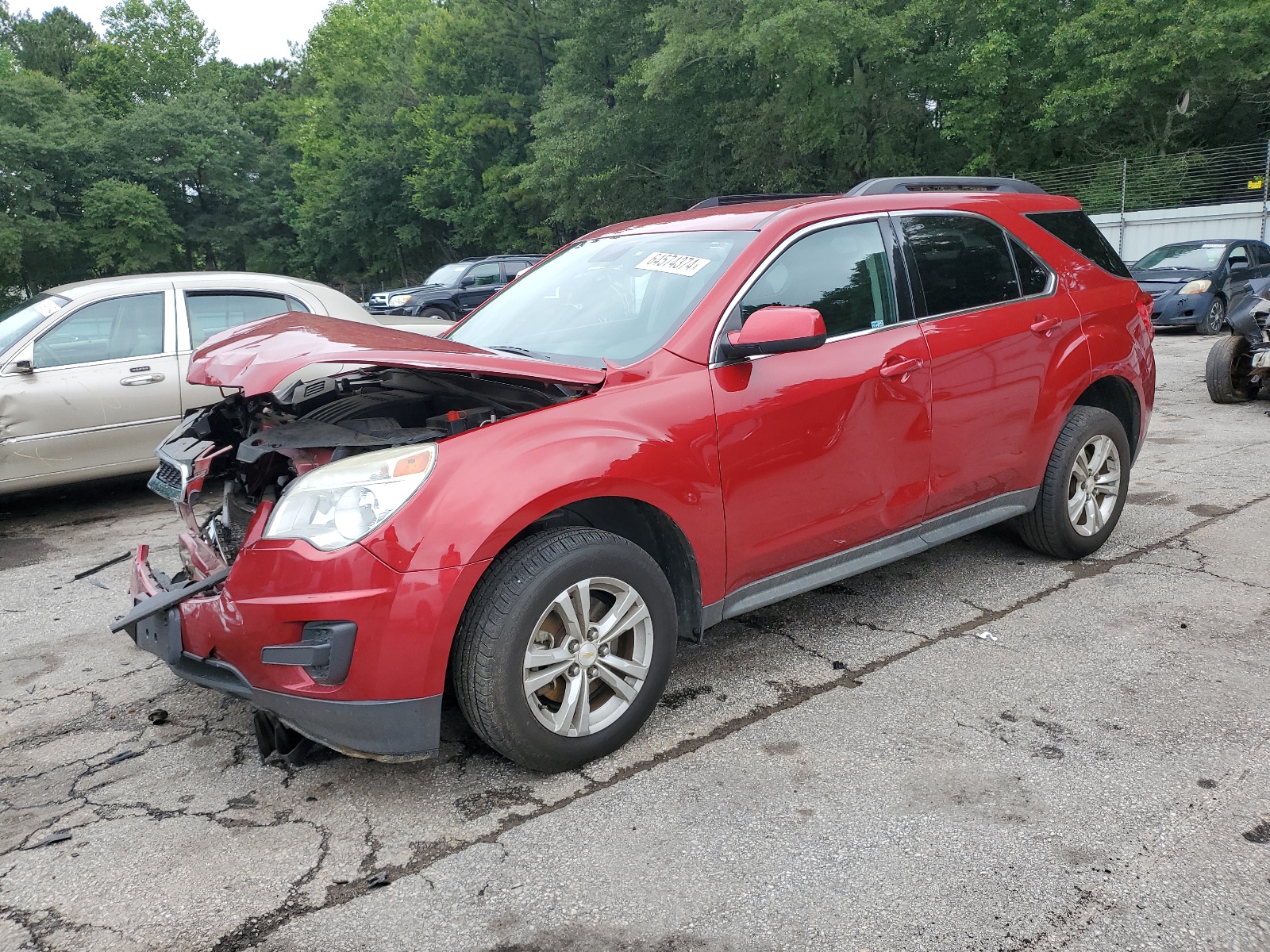 2014 Chevrolet Equinox Lt vin: 1GNALBEK3EZ132536