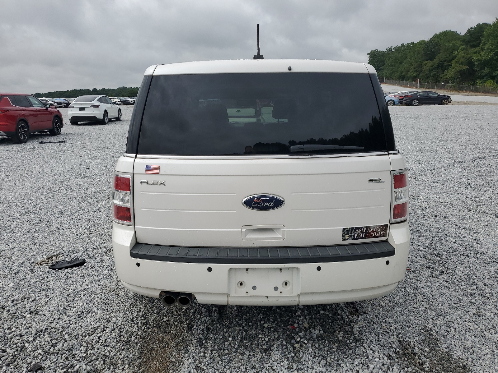 2FMGK5CC3BBD37027 2011 Ford Flex Sel