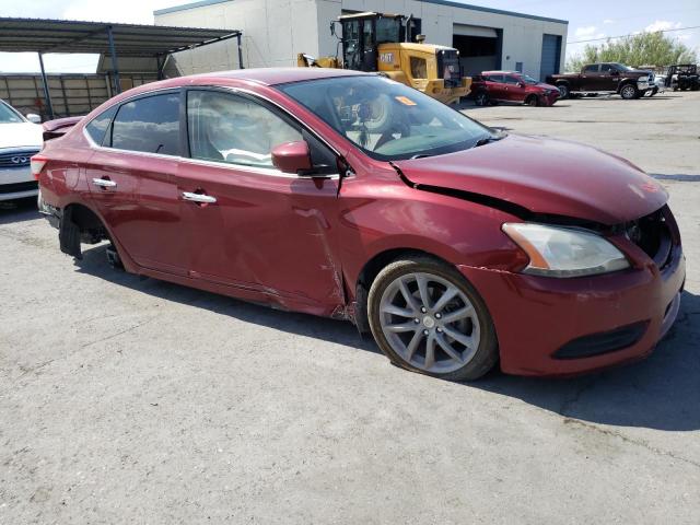 Sedans NISSAN SENTRA 2015 Czerwony