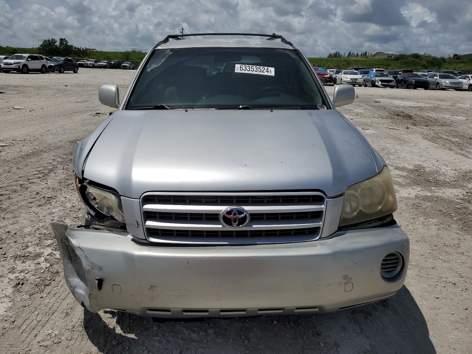 JTEGF21A210022840 2001 Toyota Highlander