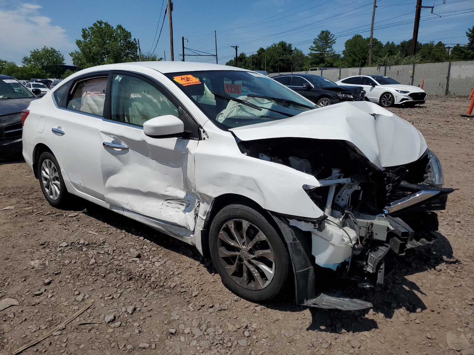 3N1AB7AP6KY318574 2019 Nissan Sentra S