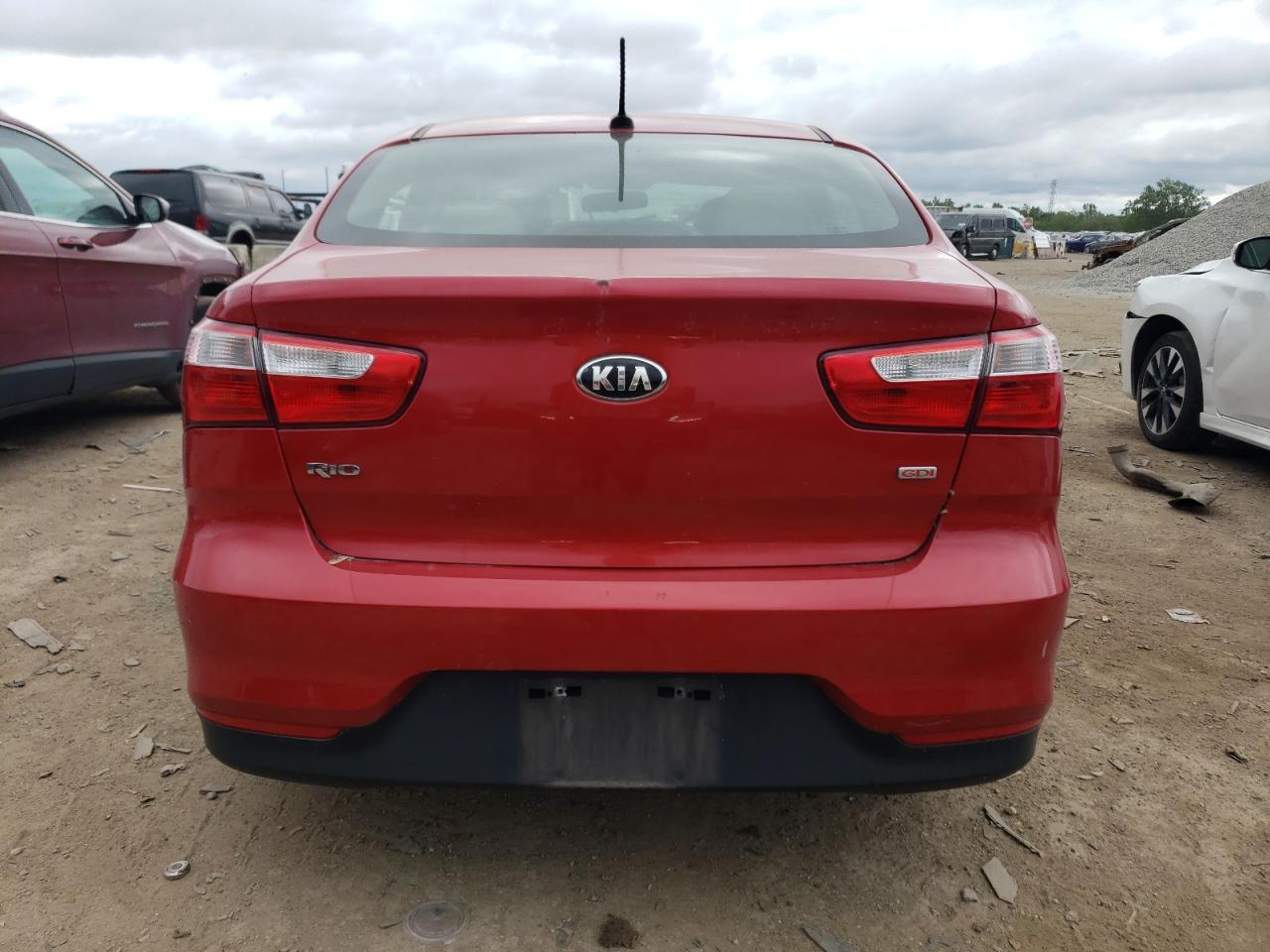 2017 Kia Rio Lx VIN: KNADM4A32H6117624 Lot: 61156294