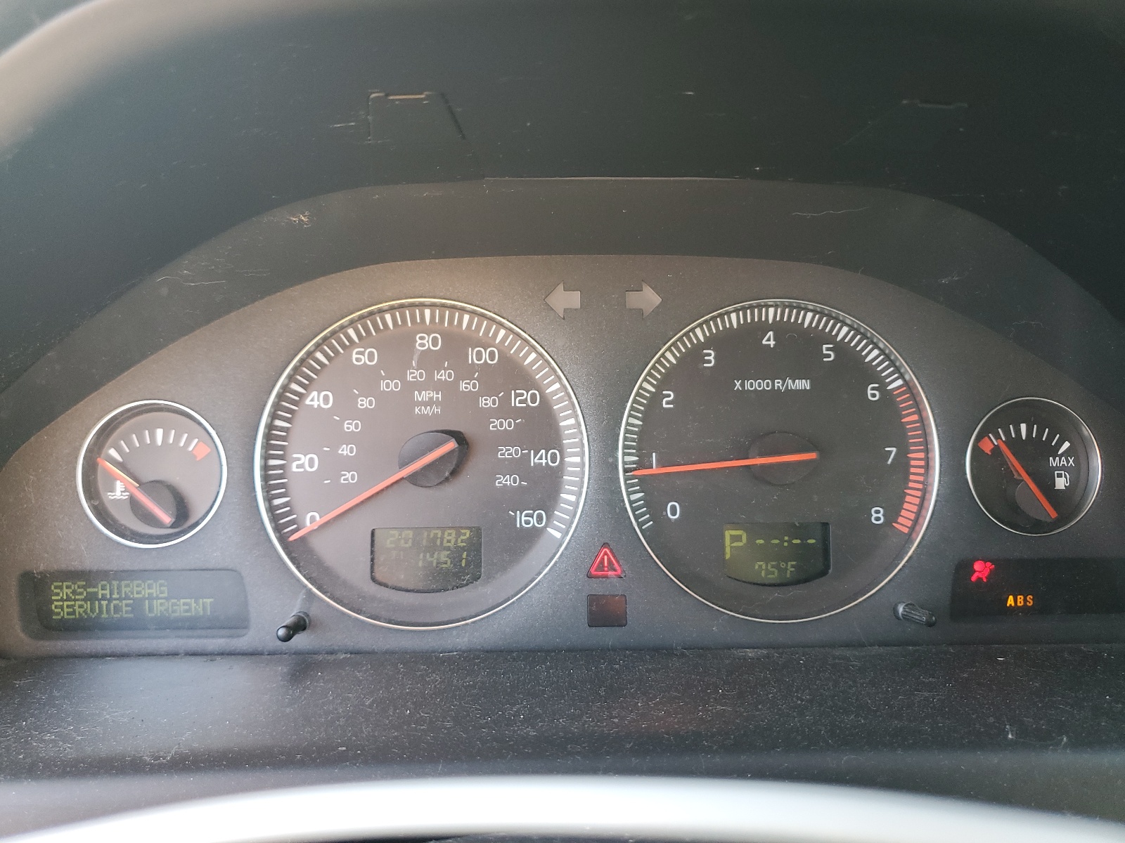 YV1TH59H441358112 2004 Volvo S80 2.5T