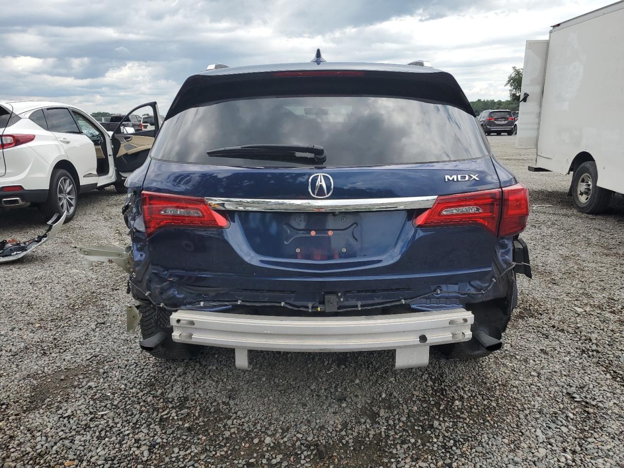 2017 Acura Mdx Advance VIN: 5FRYD3H88HB006028 Lot: 63041814