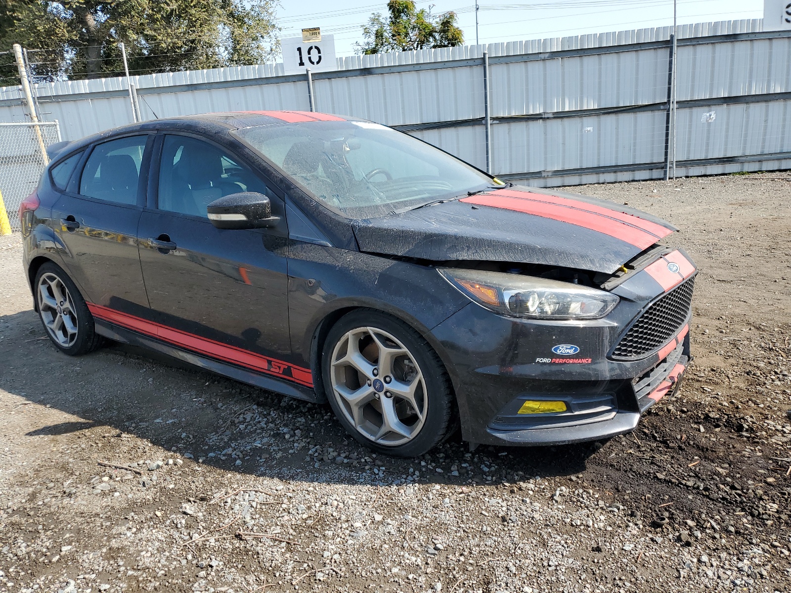 2017 Ford Focus St vin: 1FADP3L96HL277485