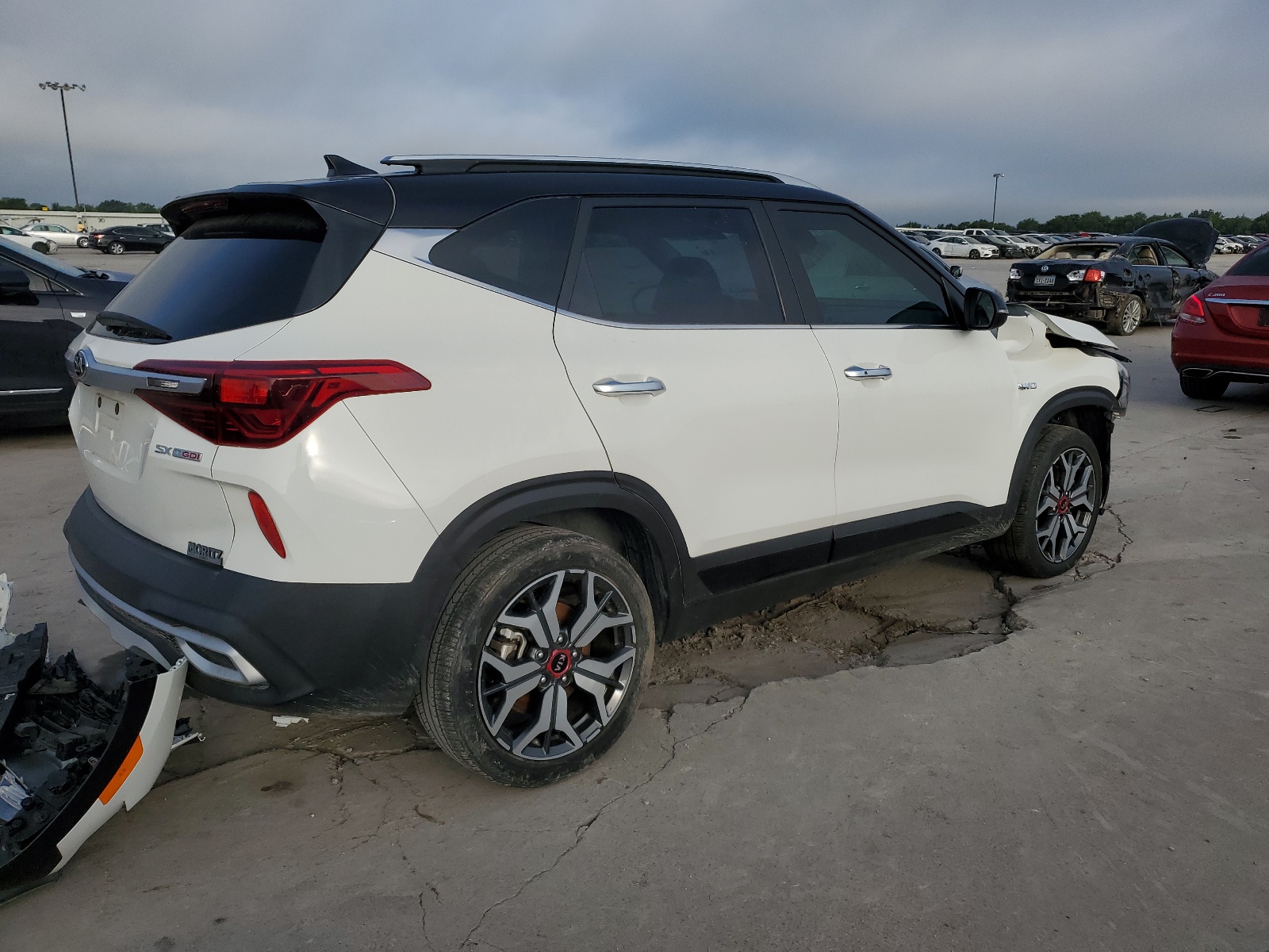 2021 Kia Seltos Sx vin: KNDETCA21M7215625