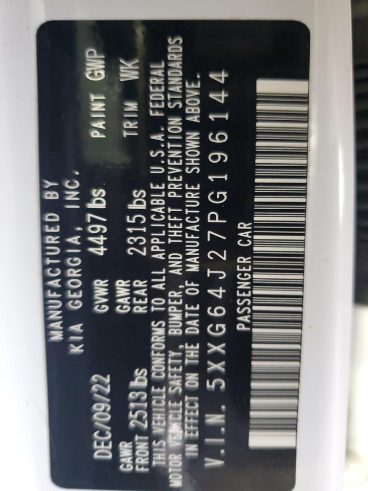 2023 Kia K5 Gt Line VIN: 5XXG64J27PG196144 Lot: 63610024