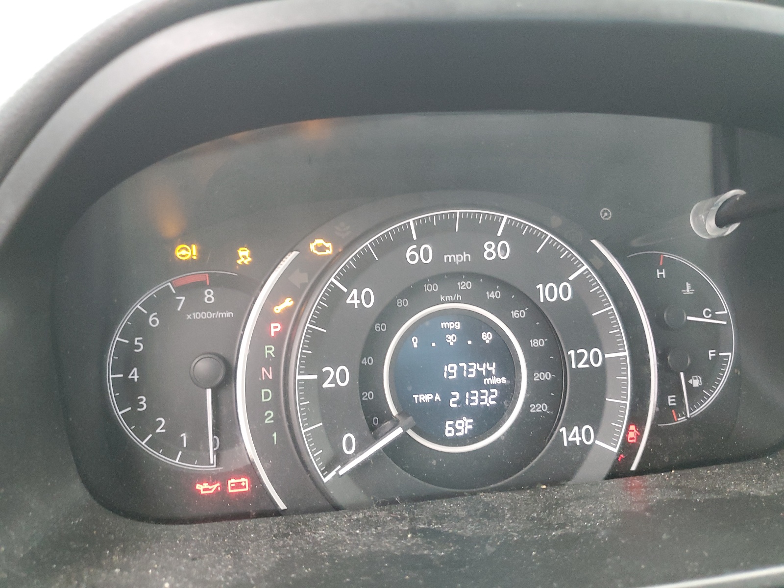 2HKRM4H38EH687644 2014 Honda Cr-V Lx