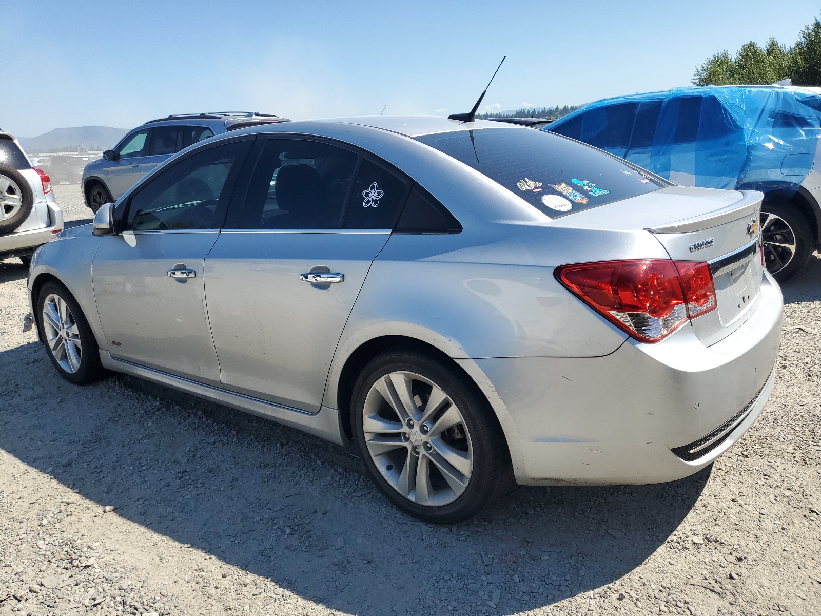 2013 Chevrolet Cruze Ltz vin: 1G1PG5SB1D7171108