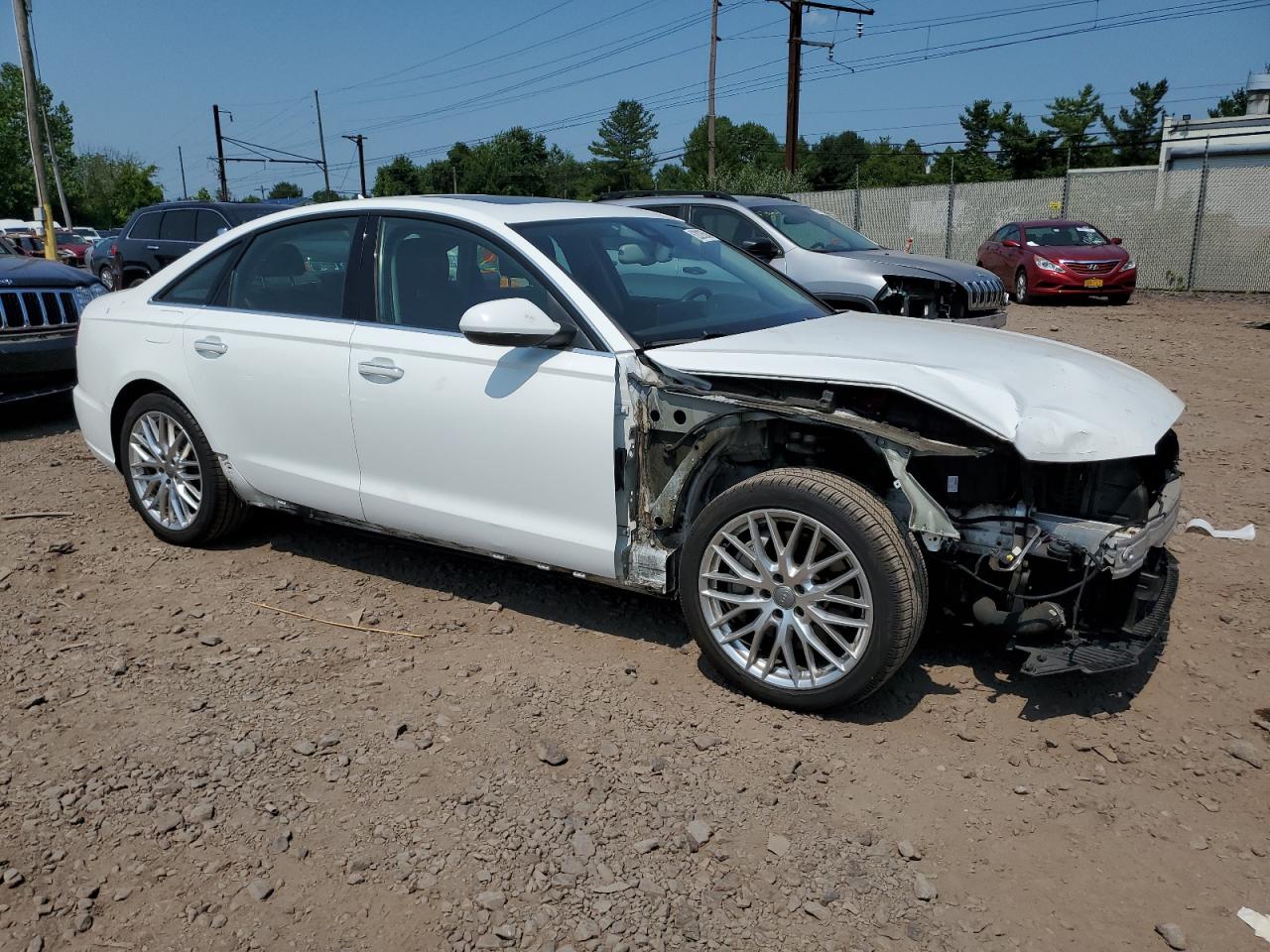 2016 Audi A6 Premium Plus VIN: WAUDFAFC4GN125844 Lot: 62026504