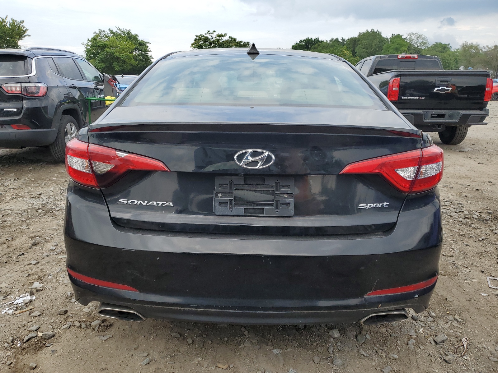 2015 Hyundai Sonata Sport vin: 5NPE34AF4FH129796