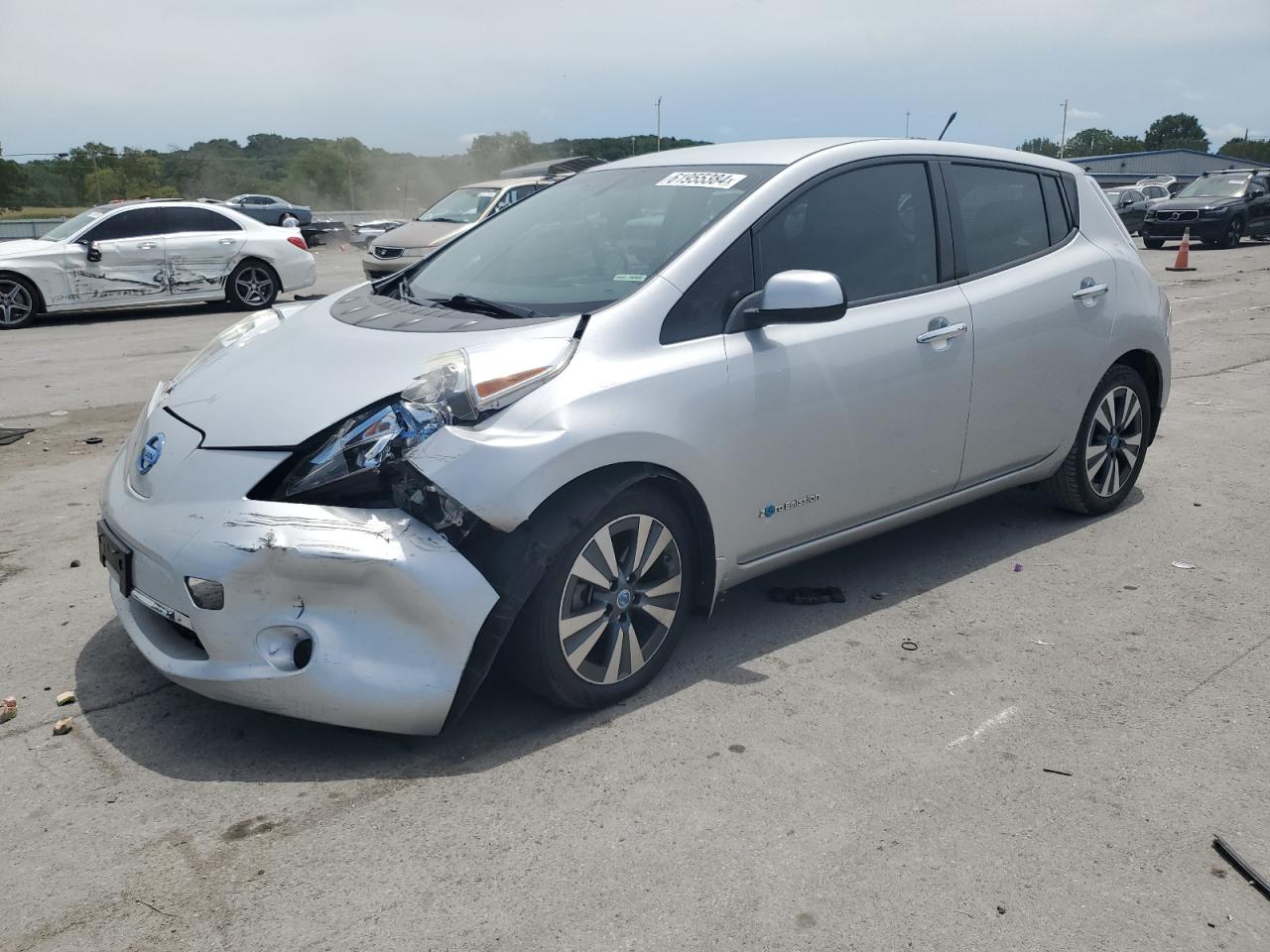 2013 Nissan Leaf S VIN: 1N4AZ0CP5DC407356 Lot: 61955384