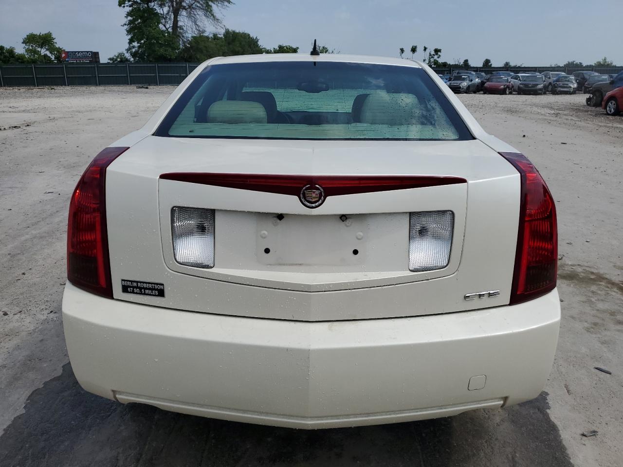 2005 Cadillac Cts Hi Feature V6 VIN: 1G6DP567250129320 Lot: 61464694