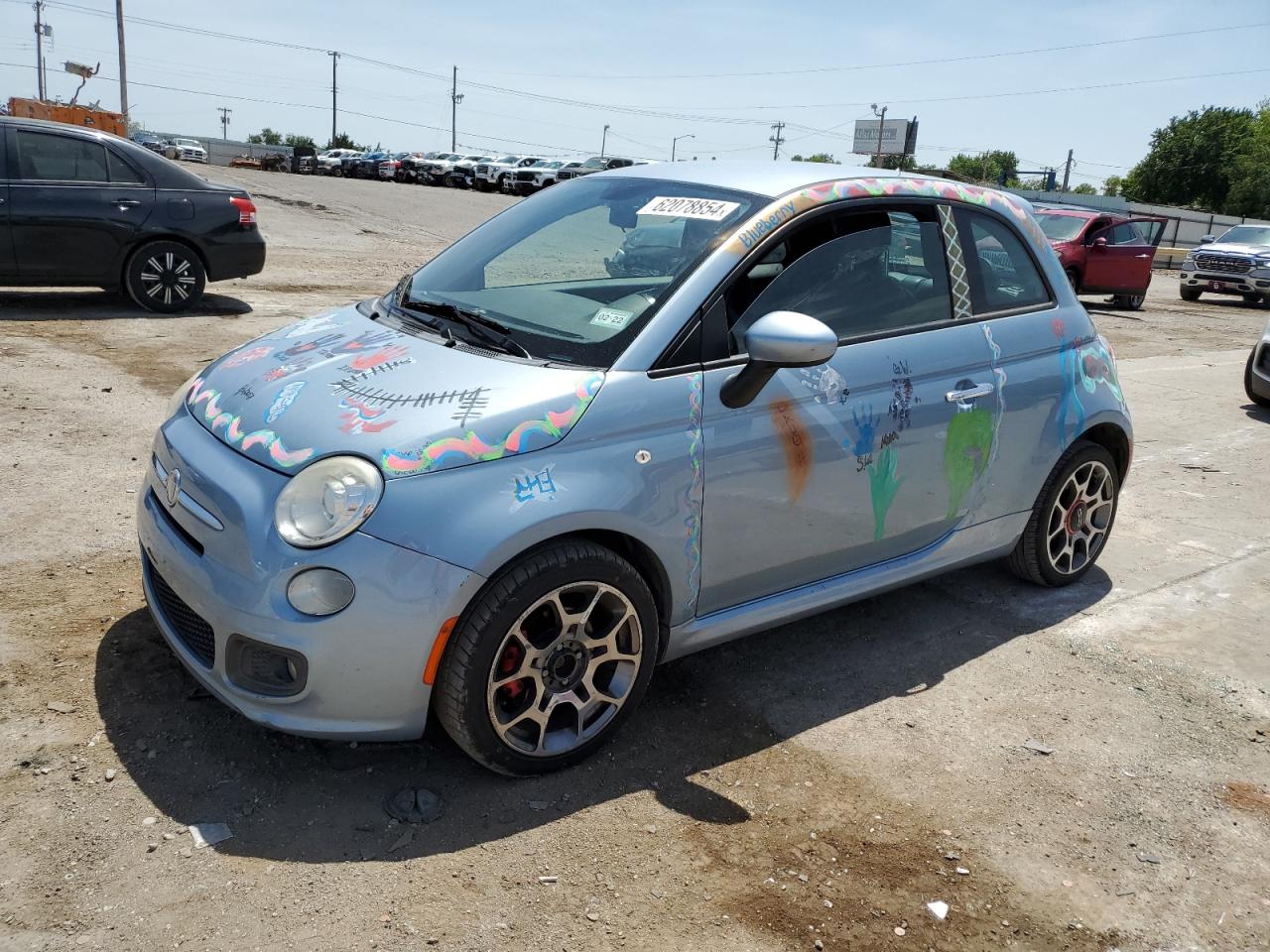 2013 Fiat 500 Sport VIN: 3C3CFFBR6DT530979 Lot: 69922154