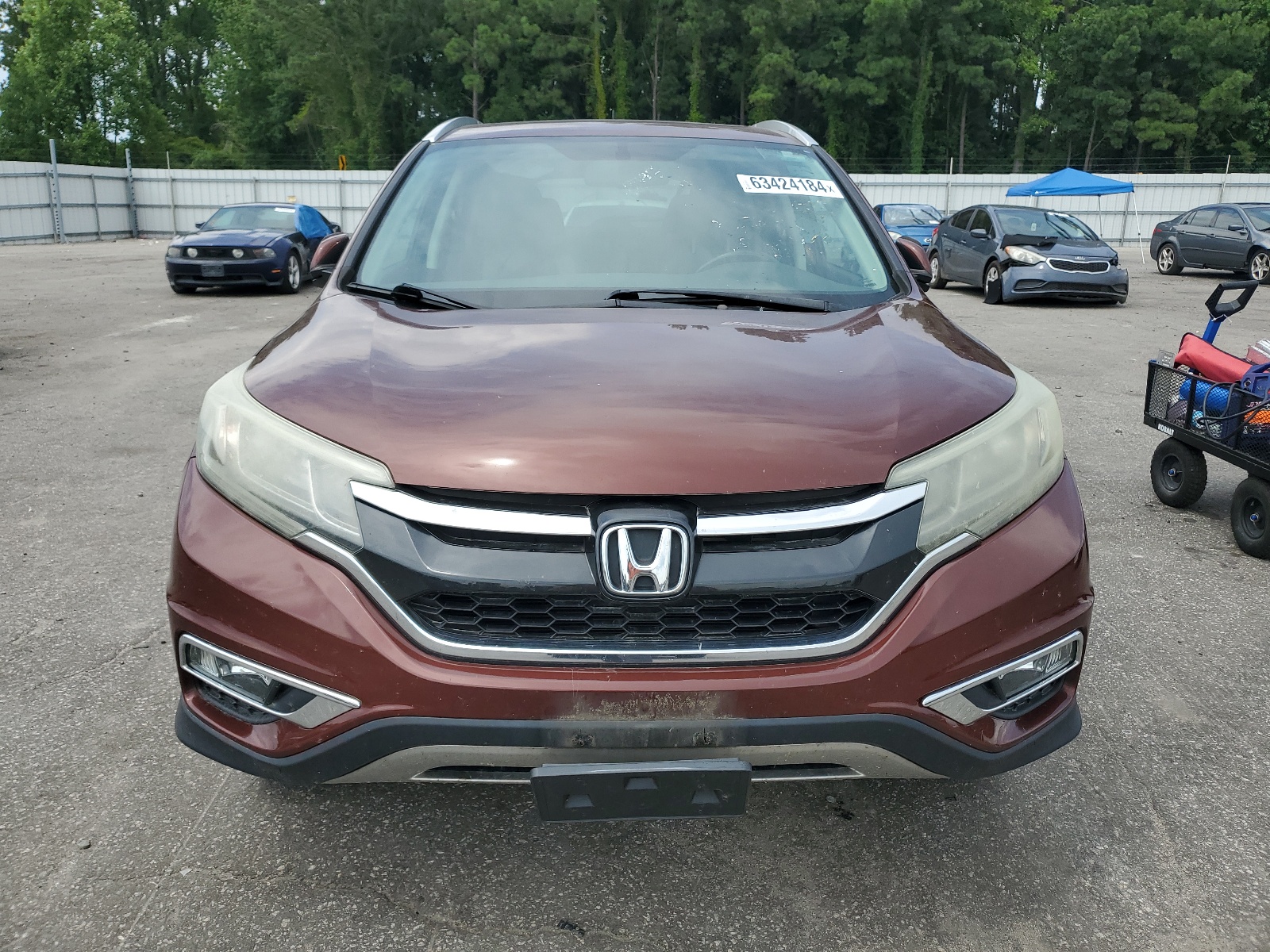 2016 Honda Cr-V Exl vin: 2HKRM3H72GH502486