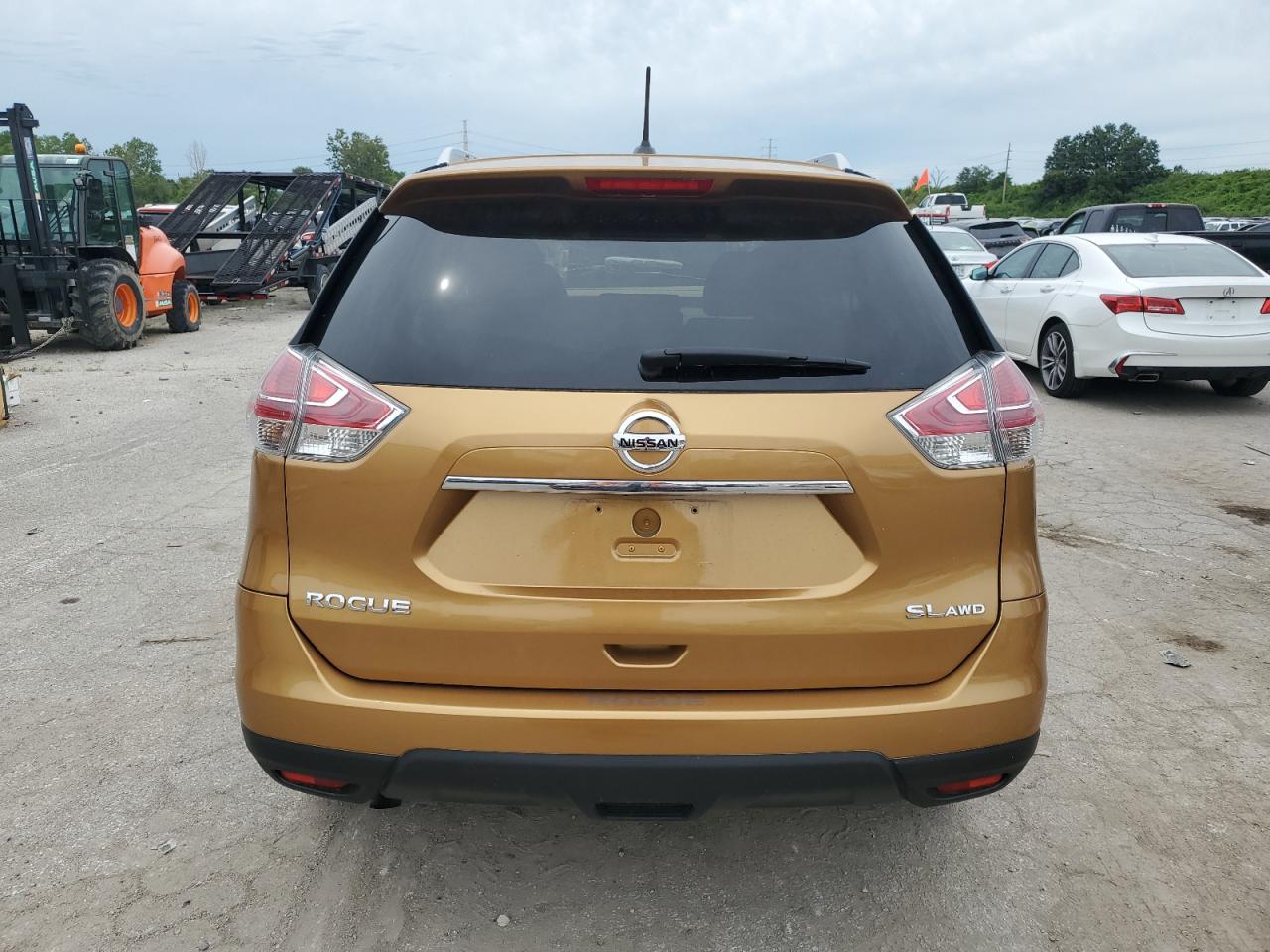 2015 Nissan Rogue S VIN: 5N1AT2MV9FC750447 Lot: 61191374